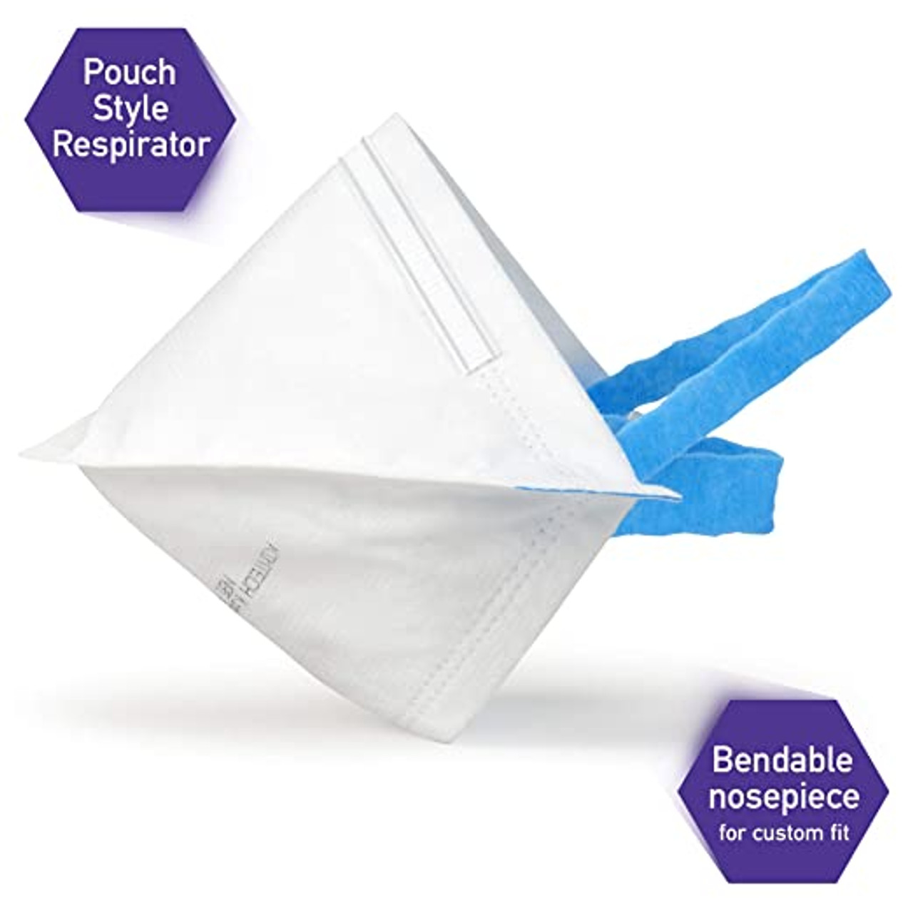 Kimberly-Clark Professional Pouch Respirator NIOSH-Approved Industrial Safety Products