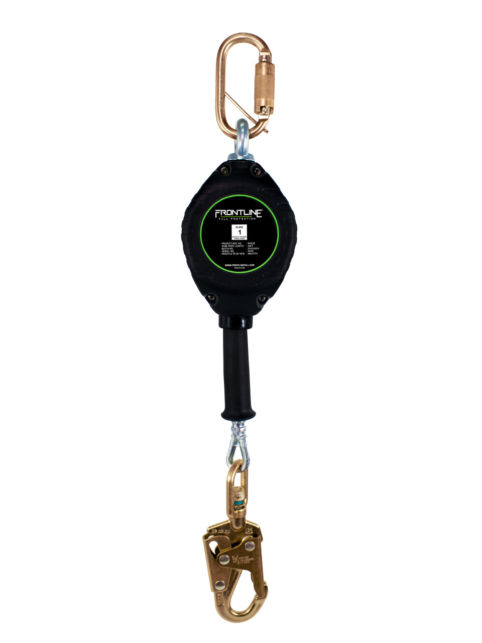 Frontline RPG20 Cable 20' SRL with Steel Snap Hook End (Pack of 2