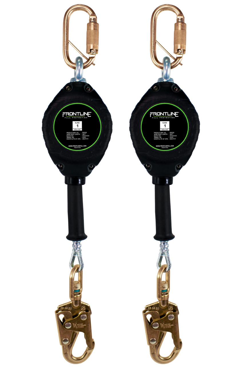 Frontline RPG20 Cable 20' SRL with Steel Snap Hook End (Pack of 2