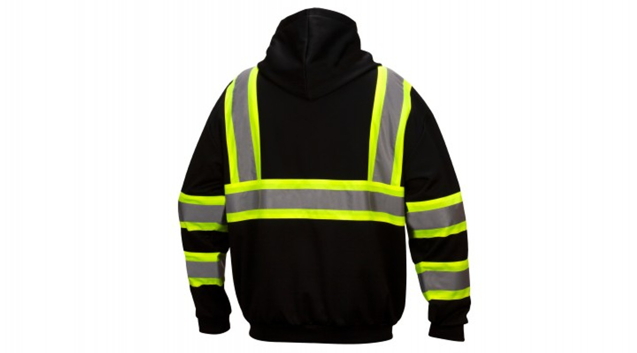 Black 2025 reflective sweatshirt