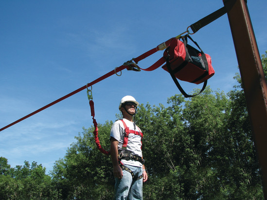 Protecta 1200101 PRO-Line 60' Web Horizontal Lifeline System ...