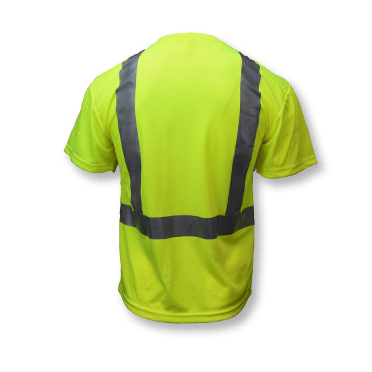 Radians ST11-2PGS Class 2 Hi-Viz Lime Safety T-Shirt with Radians ST11-2PGS Class 2 Hi-Viz Lime Safety T-Shirt with