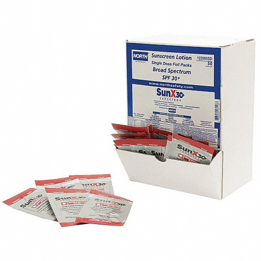 Honeywell North SunX30+ Sunscreen (50/Box) 122000SD-H5