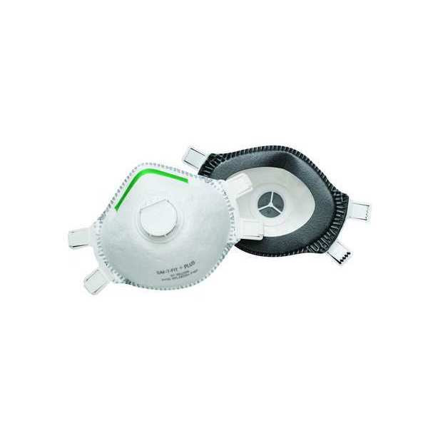 Honeywell North 14110440 SAF-T-FIT Plus P100 Mask with Valve and