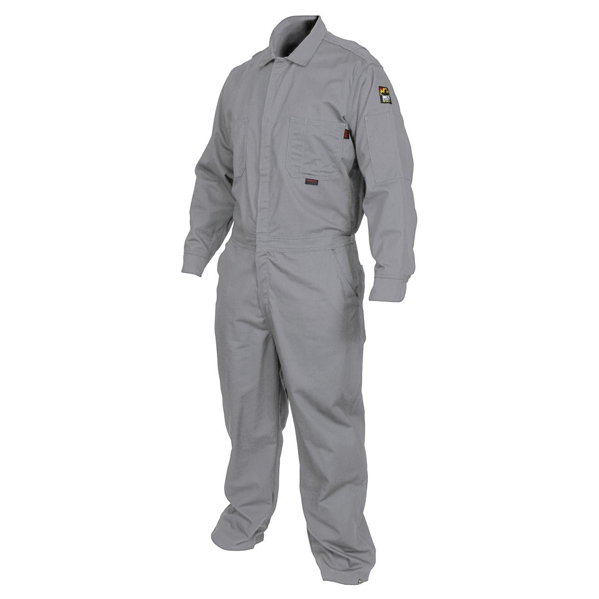 MCR CCM 7 oz Flame Resistant Coverall 100% Cotton Material 