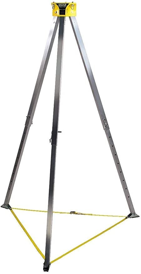 MSA Aluminum Workman 8' Tripod 10102002 - Industrial Safety Products