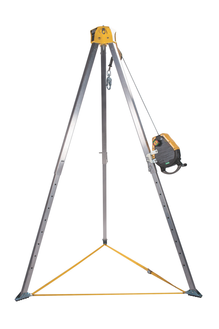 MSA Aluminum Workman 8' Tripod 10102002 - Industrial Safety Products