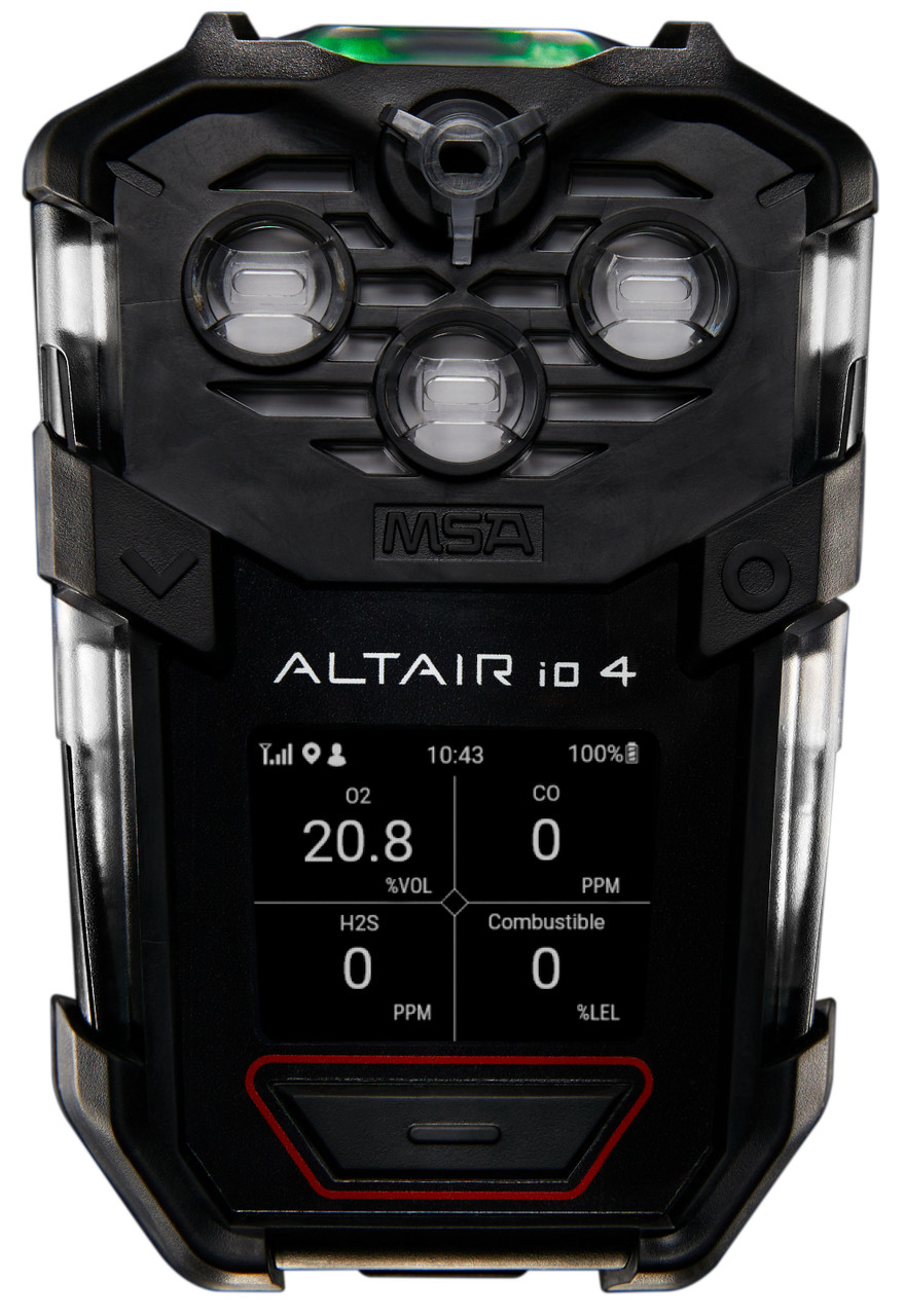 MSA 10245598 Altair IO 4 LTE Cellular 4 Gas Detector (LEL