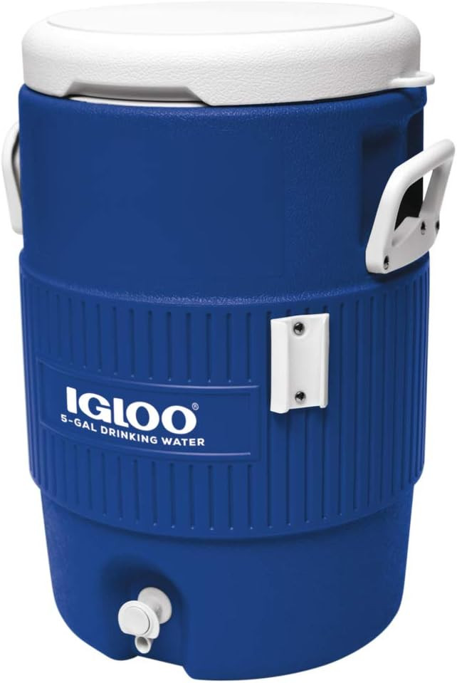 Igloo 42026 Gallon Seat Top Water Jug with Cup Dispenser