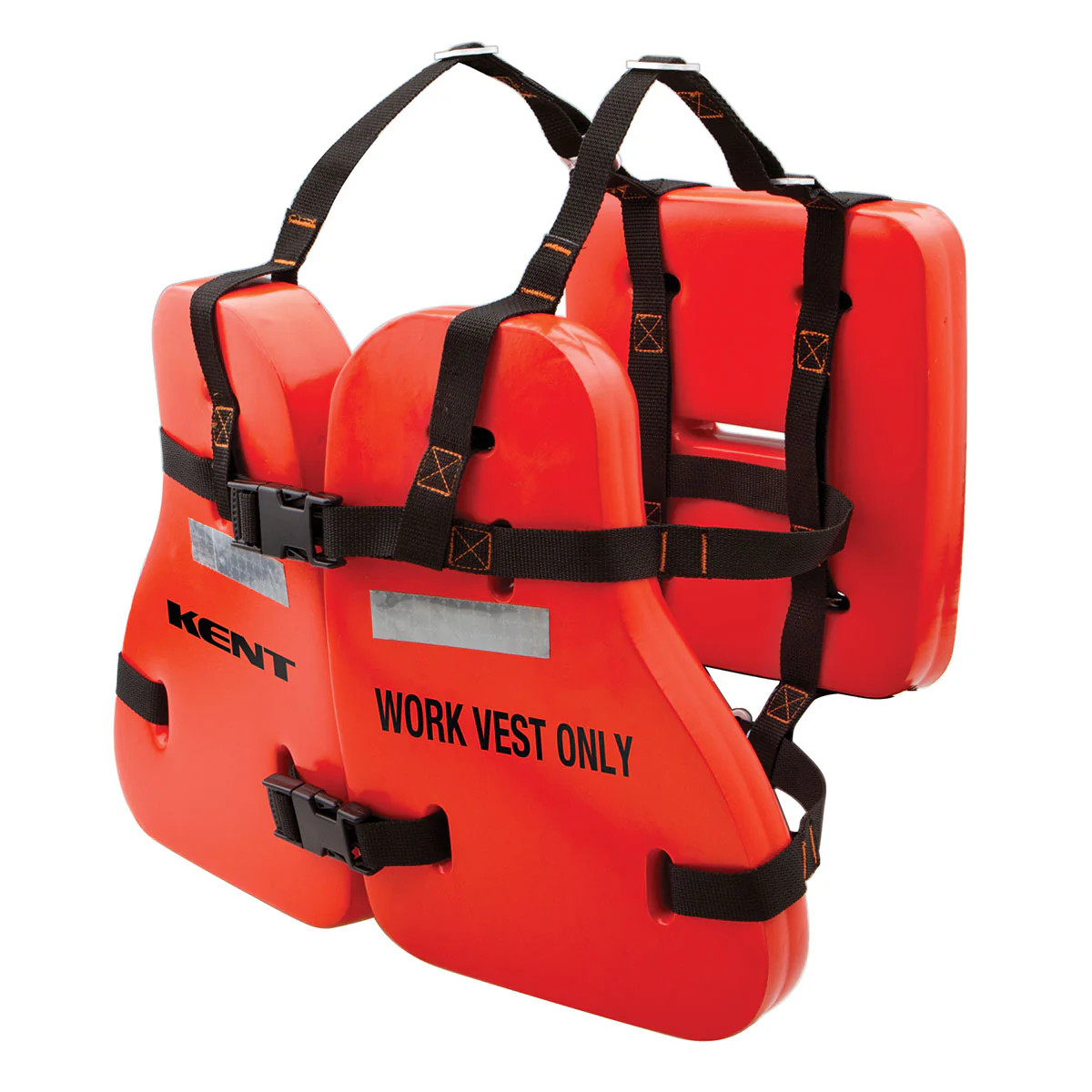 Kent Safety 151200-200-004-13 Life Vest with Vinyl Dip (Universal Size ...