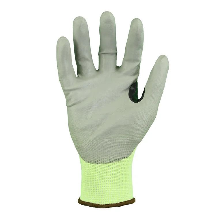 PRO-TEK VHU-1855 18 GAUGE, A5 CUT HI VIS YELLOW (LARGE