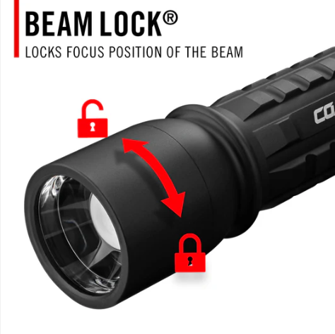 coast rechargeable dual flashlight GX20 1200 Lumen Waterproof Alkaline-Dual Power LED with Twist Focus, Anti-Roll Cap and Textured Handle clip to a pocket Coast Gx35 Waterproof LED Flashlight