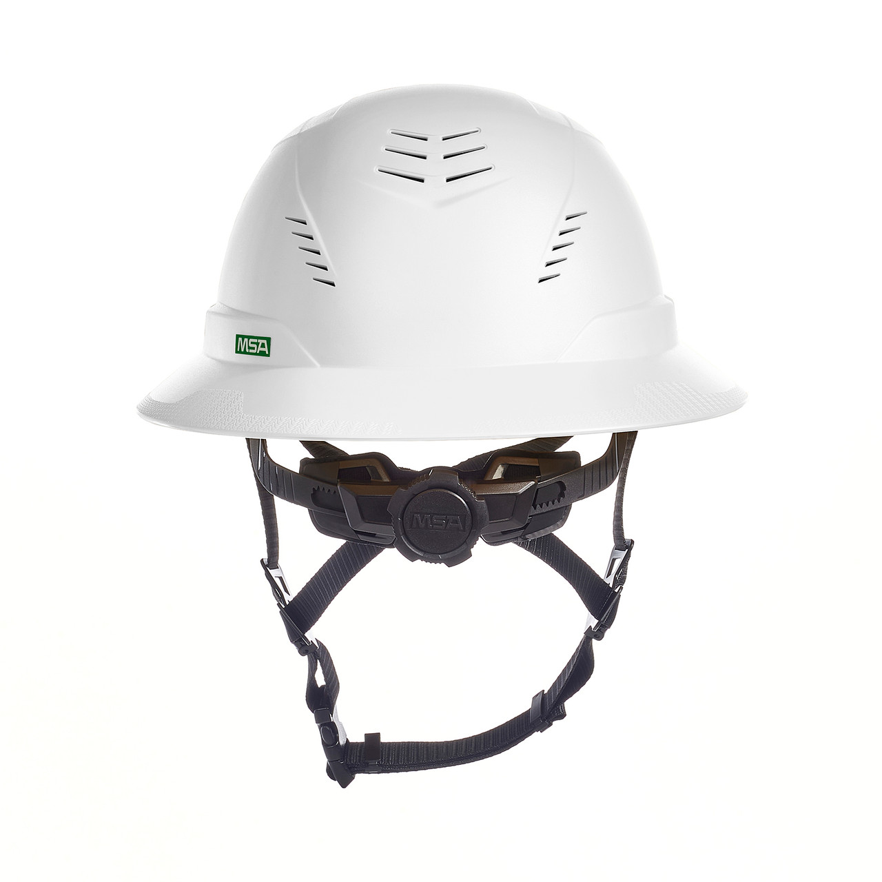 MSA V-Gard H2 Full Brim Vented Safety Helmet - Type 2 - Industrial