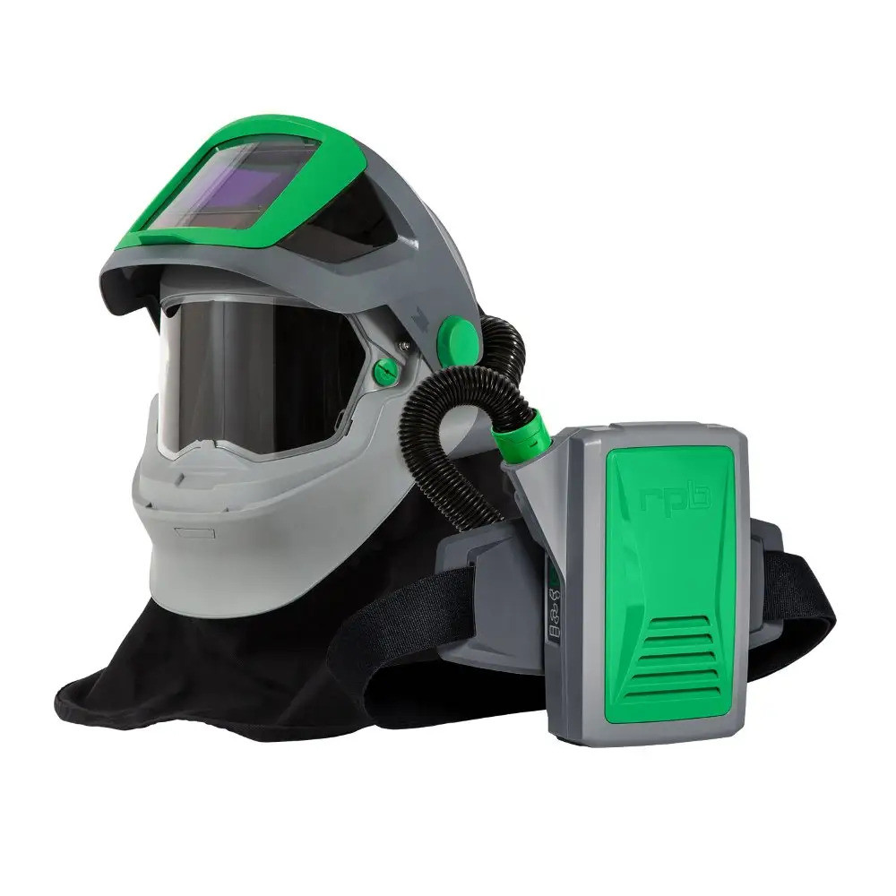 RPB 15-118-21-FR Z4 Respirator with FR Shoulder Cape - Bump Cap