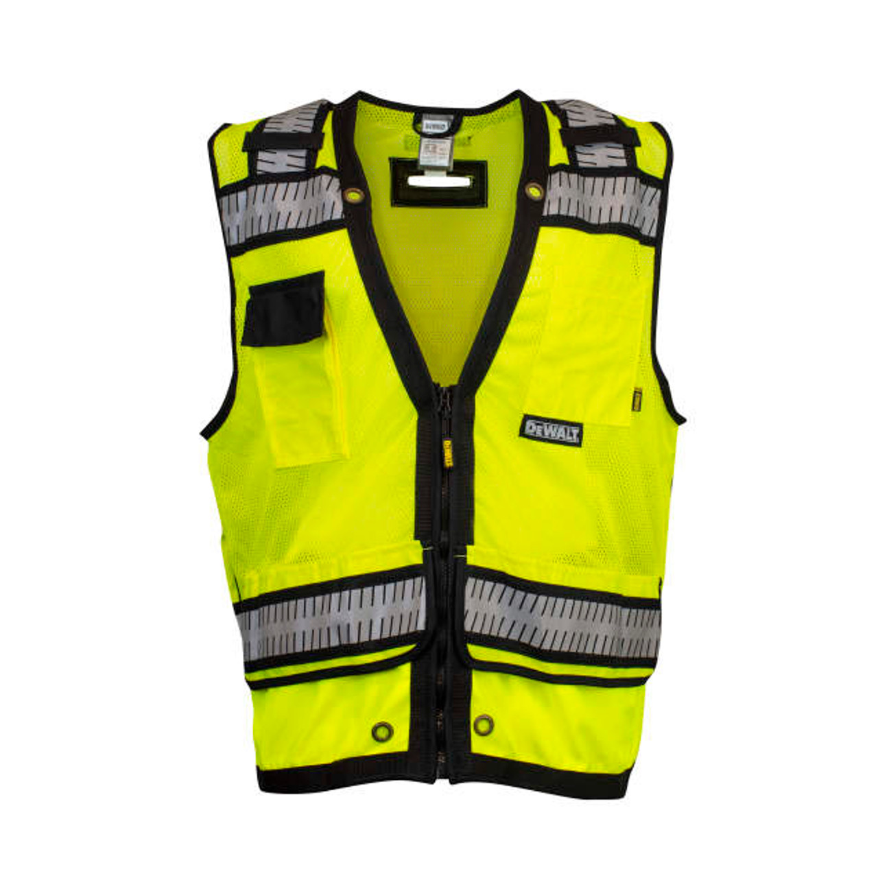 DeWalt DSV521 Class 2 Heavy Duty Surveyor Lime Safety Vest