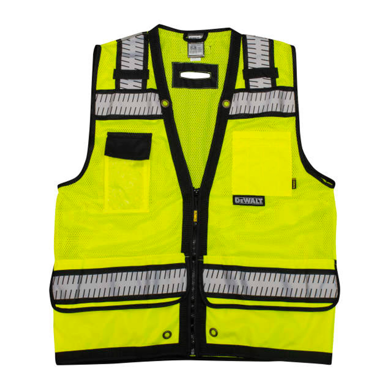 DeWalt DSV521 Class 2 Heavy Duty Surveyor Lime Safety Vest