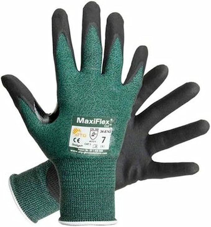 MaxiFlex 34-8743 Cut Resistant Glove with Nitrile Micro-Foam Grip
