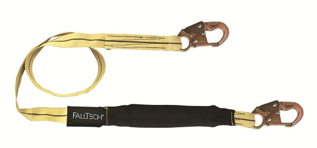 FallTech 8242Y3 6' WeldTech® Kevlar® Energy Absorbing Lanyard