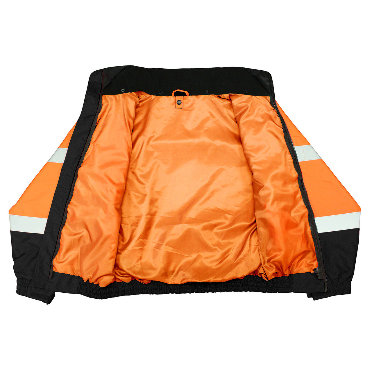 Radians SJ210B-3ZOS Deluxe Hi-Viz Orange Class 3 Bomber Safety