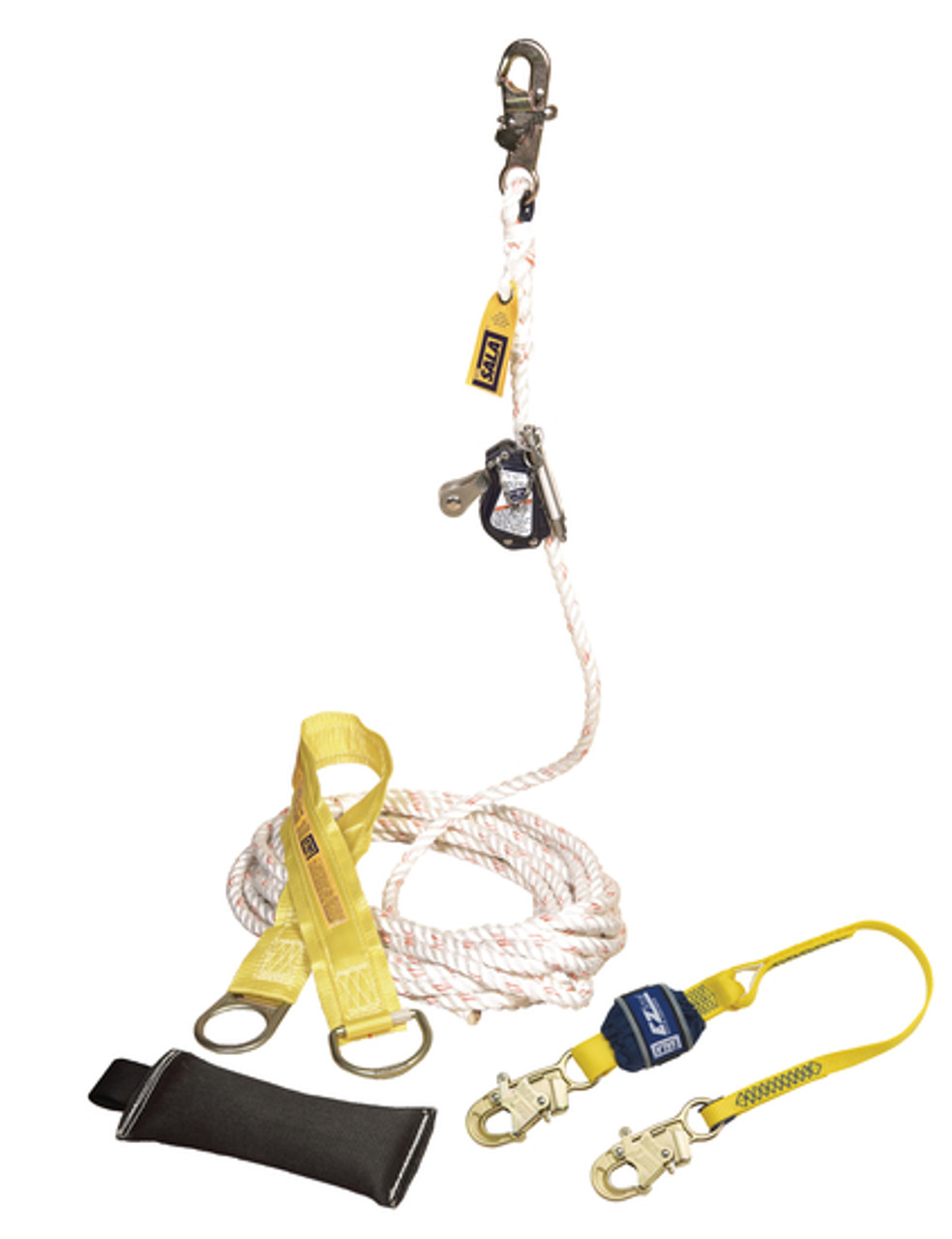 DBI SALA 5009082 Rope Grab Kit with 50' Lifeline, Lanyard