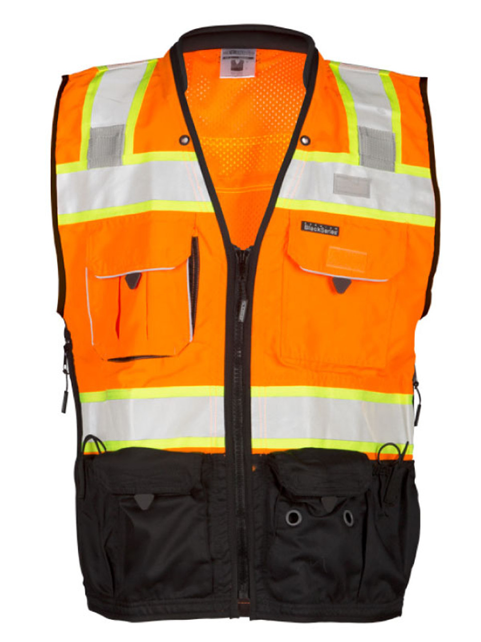 ML Kishigo S5003 Class 2 Orange Surveyors Safety Vest
