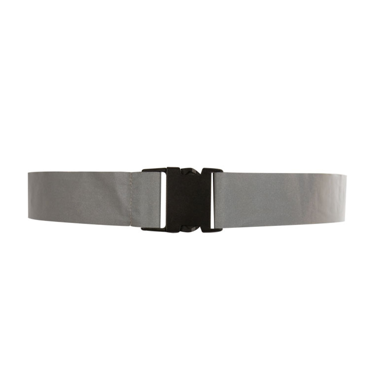 Reflective Safety Buckle Waist Belt Band – Greenish Yellow/Grey
