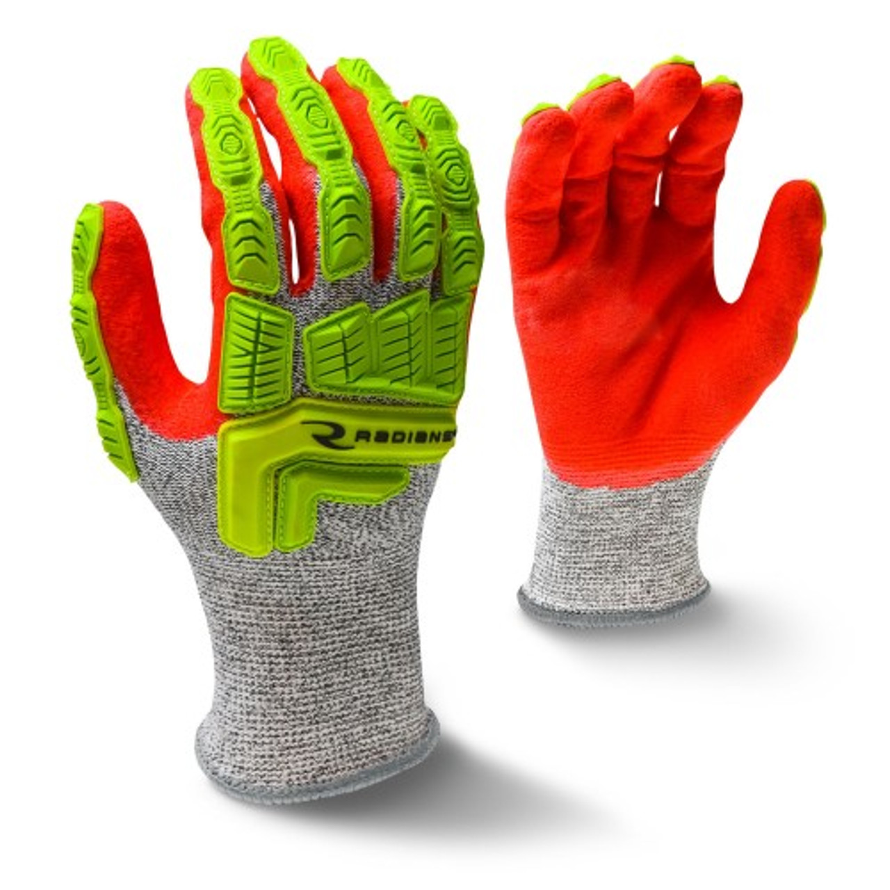 Radians RWG603 Cut Protection Level A5 Sandy Foam Nitrile Coated Glove M