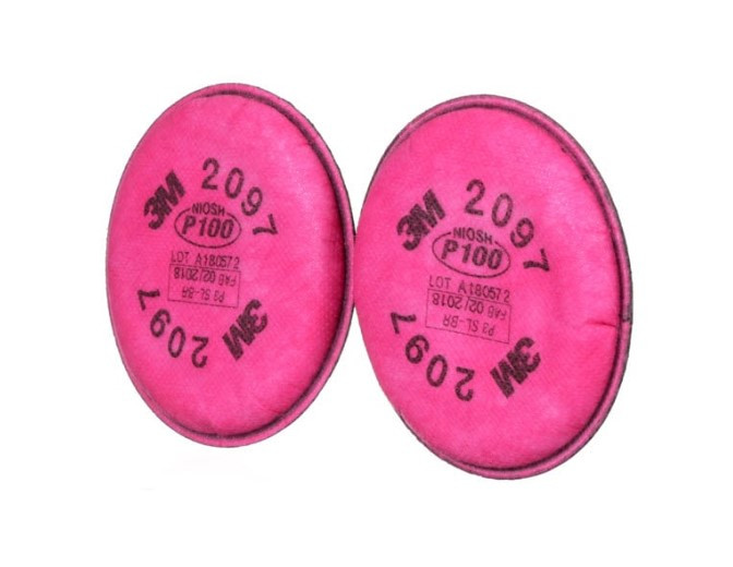 3M 2097 Respirator P100 Filters For 6000, and 7000 Series