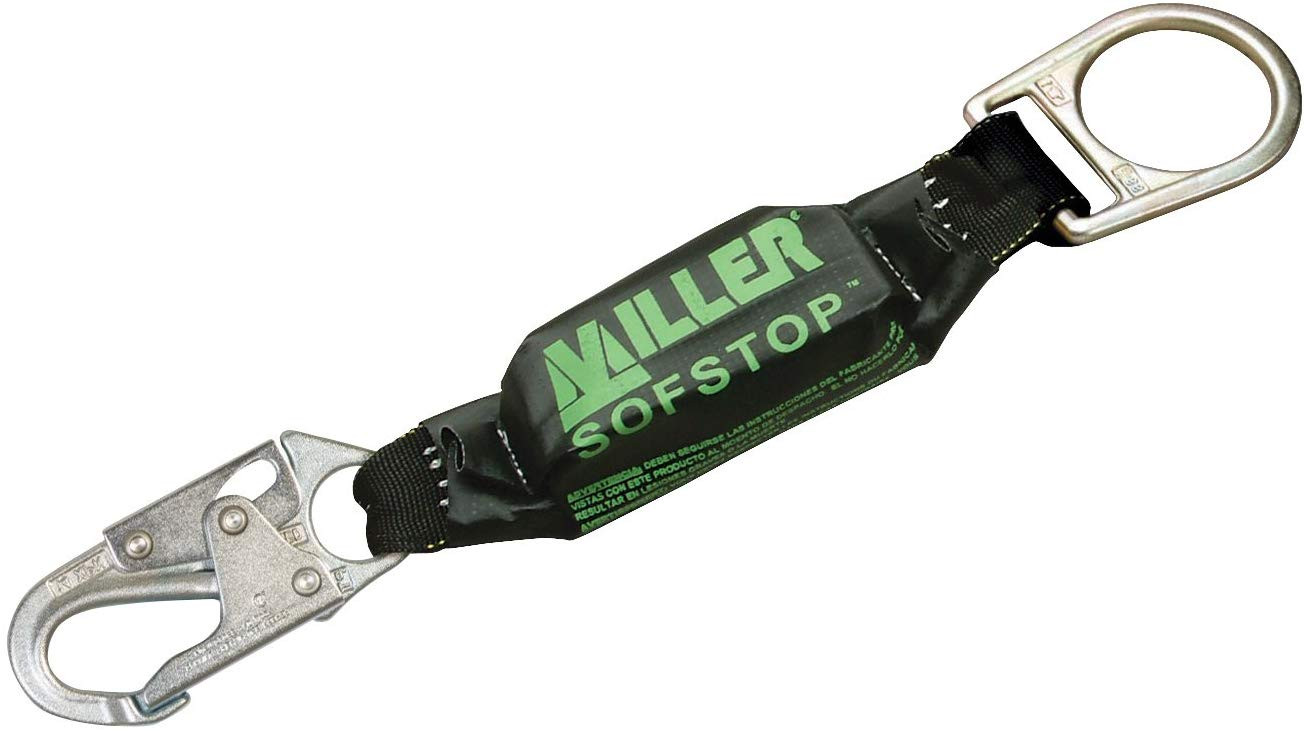 Miller 928LS-Z7/18INBK SofStop Shock Absorber Locking Snap Hook & D ...