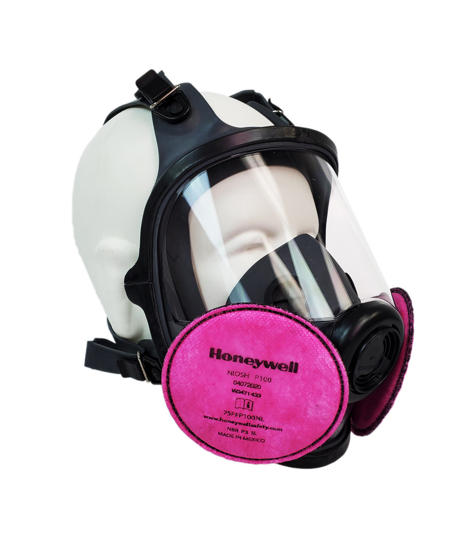 North 54001 Series Full Facepiece LowMaintenance Respirator With P100