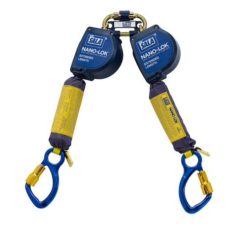 3M DBI SALA 3101622 Extended Length Twin-Leg Self Retracting Lifeline 11'