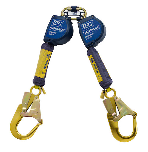 3M DBI SALA 3101625 Extended Length Twin-Leg Self Retracting Lifeline 9'