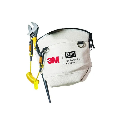3M DBI SALA 1500130 Utility Pouch with Zipper Worn Off the Belt