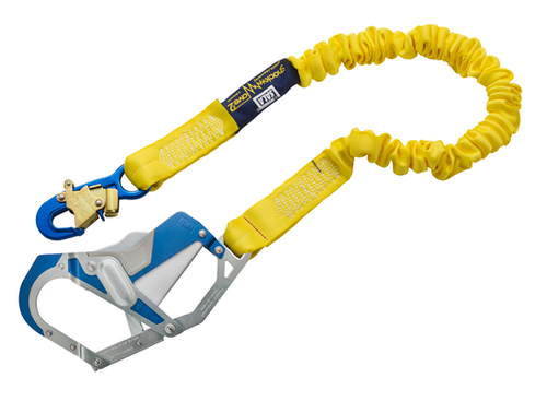 3M DBI Sala 1246417 ShockWave 2 Aluminum Shock Absorbing Lanyard 6'