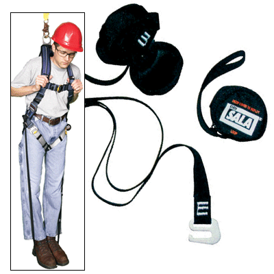 MSA 10063431 Suspension Trauma Safety Steps with Carabiner Industrial