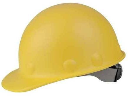 Fibre Metal Roughneck Yellow Hard Hat With Ratchet Suspension