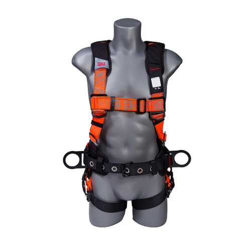 Protecta Hi-Viz Orange Comfort Pro Harness with Reflective Webbing & Reinforced Belt