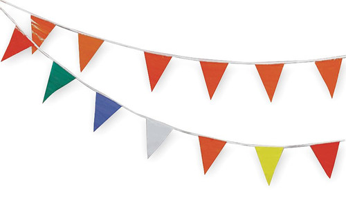 Cortina 03-403-60 Vinyl Pennant 60' L x 9" W x 12" H, Multicolor