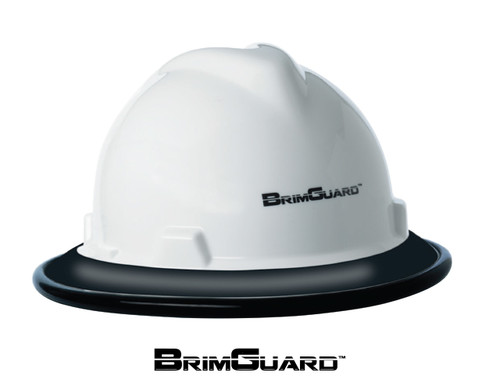 BrimGuard ID Hard Hat Full Brim Wide Protective Accessories
