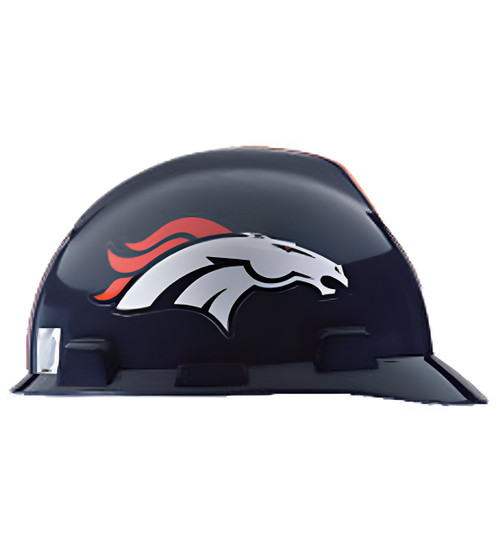 MSA 818393 V-Gard Denver Broncos Hard Hat (Cap Style)