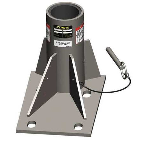 MSA IN-2005 XTIRPA Floor Adapter Base 3" Stainless Steel