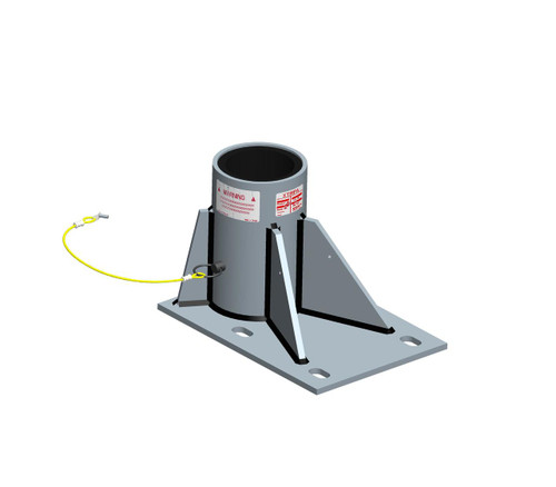 MSA IN-2238 XTIRPA Floor Adapter 4"
