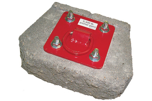 3M Protecta Concrete or Steel D-ring Anchorage Plate