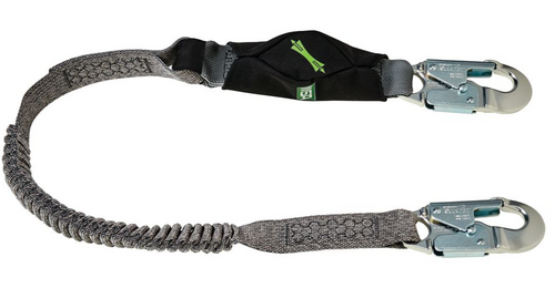 MSA 10193748 V-Series Stretch Shock Absorbing Lanyard 6' 36CL small