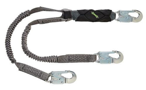 MSA 10193553 V-Series Stretch Shock Absorbing Lanyard 6' 36CL small