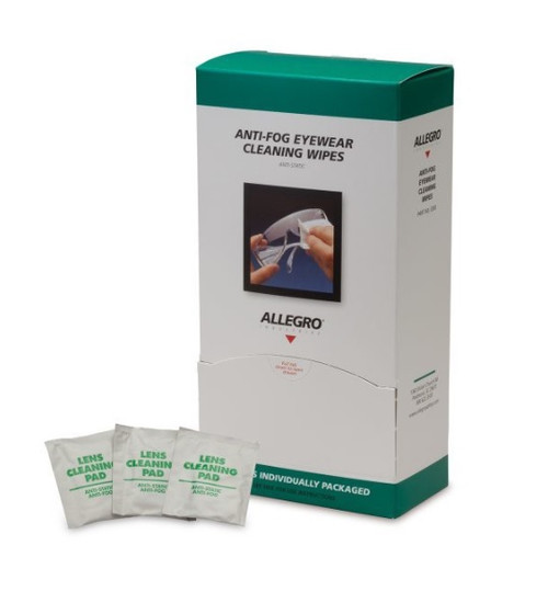 Allegro 0350 Eyewear Cleaning Wipes (100) Box