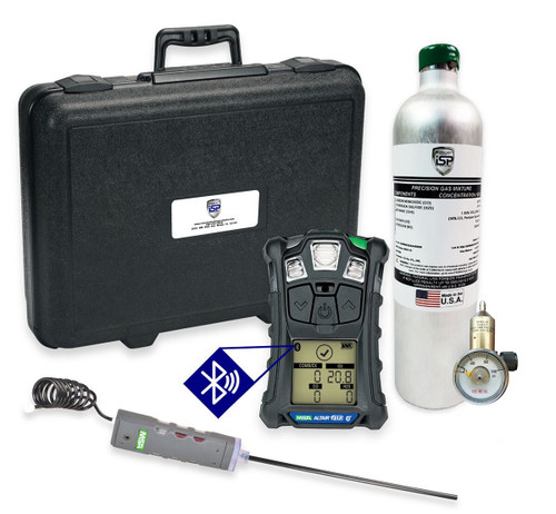 MSA Altair 4XR (LEL, O2, H2S & CO) Cylinder/Regulator/Probe/Case