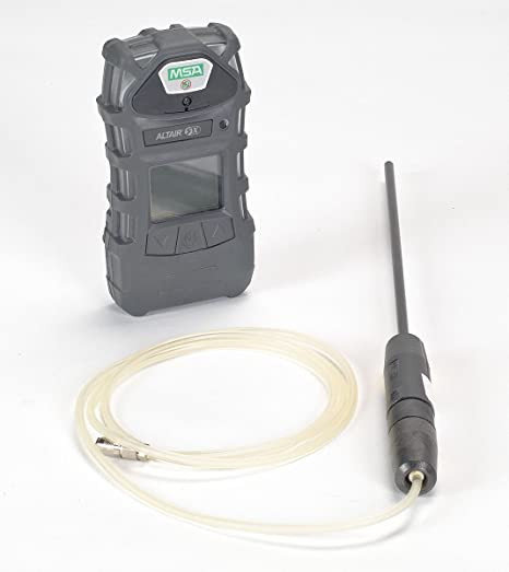 MSA 10116926 ALTAIR 5X Multigas Detector with Internal Pump - 10' Sample Line and 1' Probe (CO, H2S, O2, LEL)