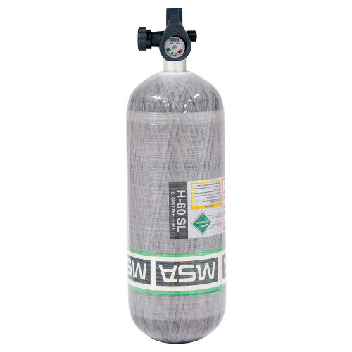MSA 10127946-SP SCBA Cylinder carbon Fiber Gray 4500 PSI