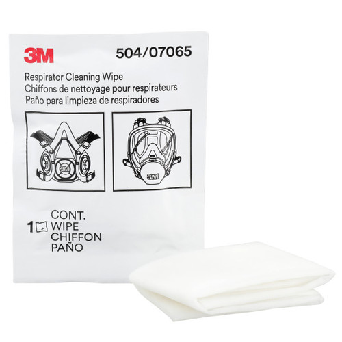 3M 504 Respirator Cleaning Wipes (100/Pack)